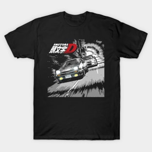 classic initial d 86 vs evo 5 T-Shirt